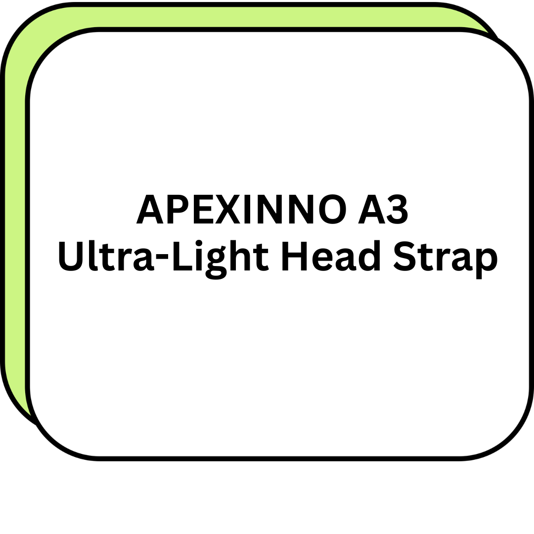 APEXINNO A3 Ultra-Light Head Strap