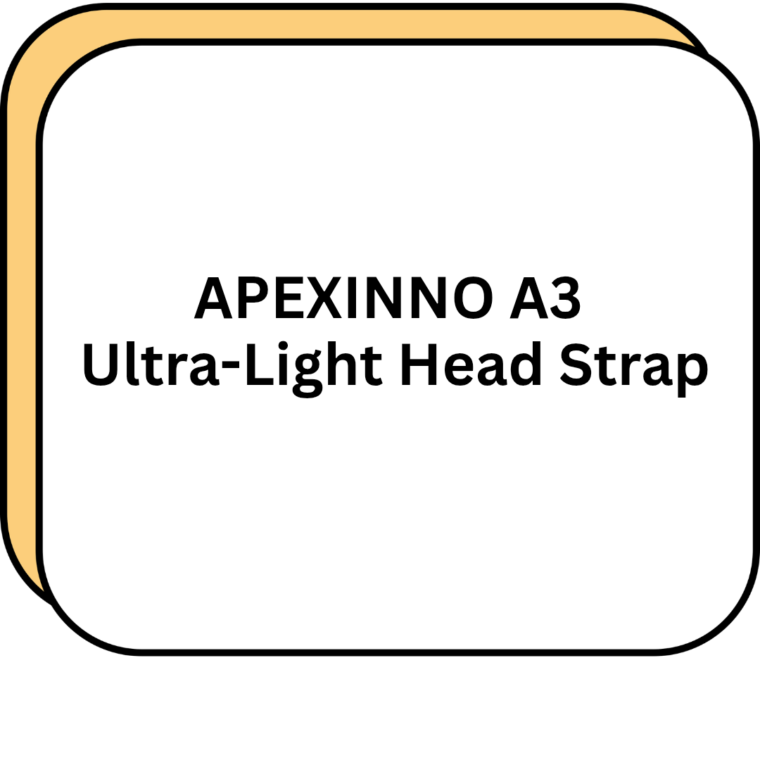 APEXINNO A3 Ultra-Light Head Strap