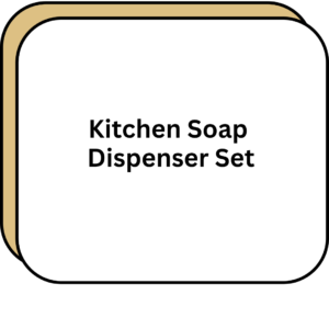 Kitchen Soap Dispenser Set