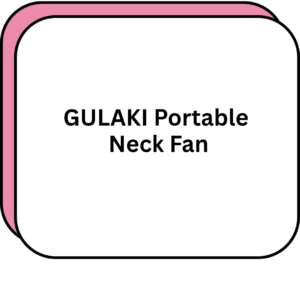 GULAKI Portable Neck Fan