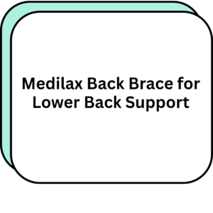 Medilax Back Brace for Lower Back Support
