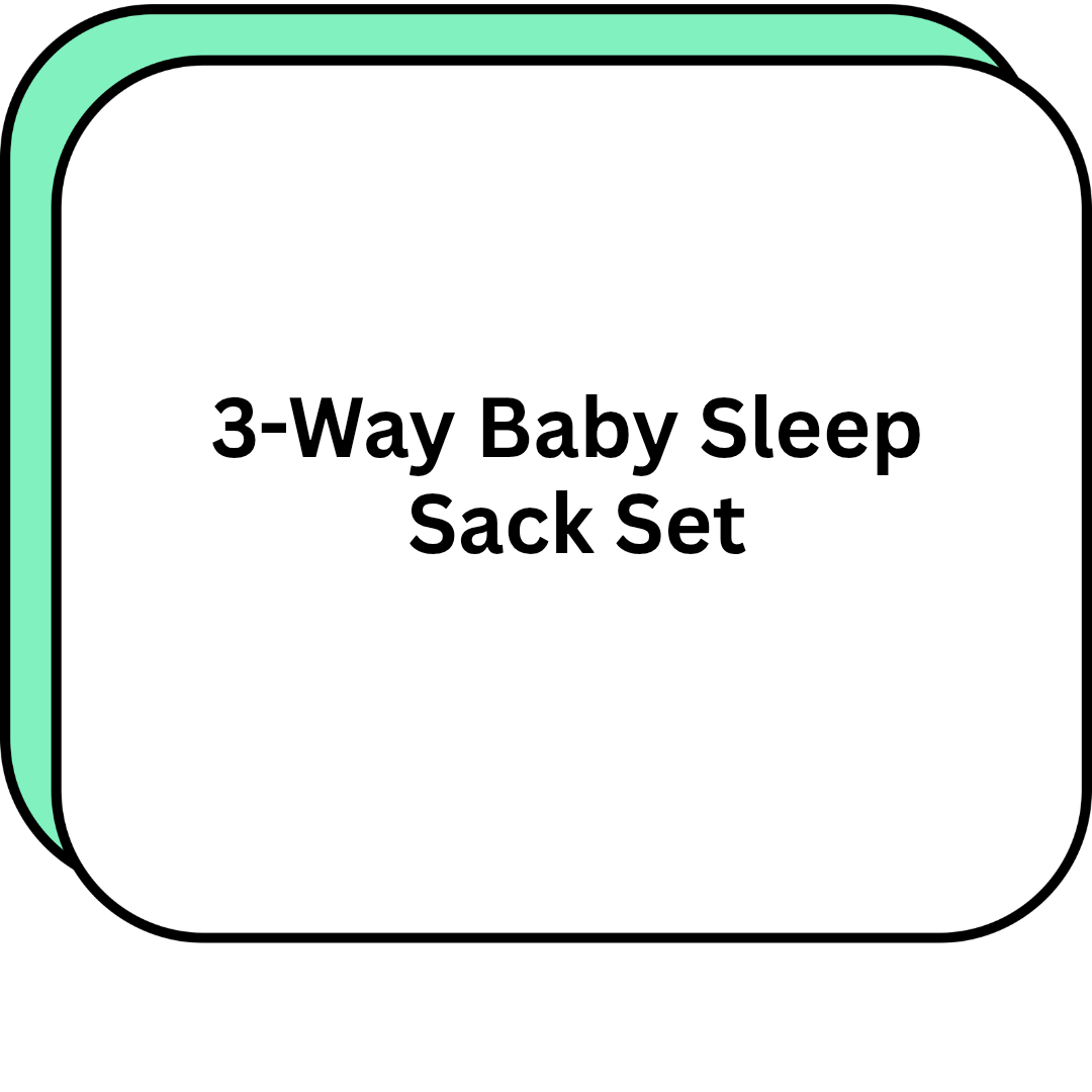 3-Way Baby Sleep Sack Set