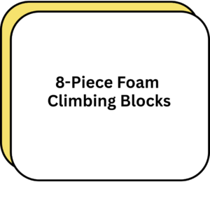 8-Piece Foam Climbing Blocks