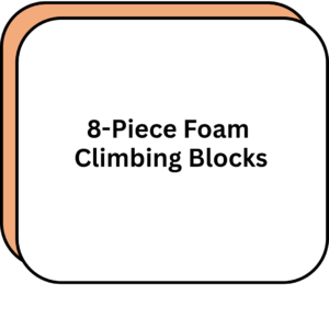 8-Piece Foam Climbing Blocks