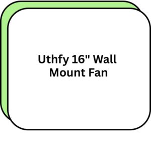 Uthfy 16" Wall Mount Fan