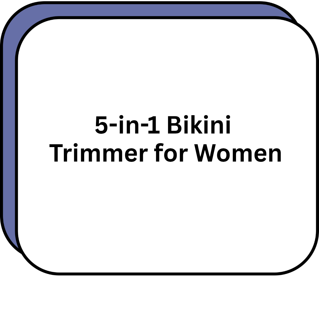 5-in-1 Bikini Trimmer for Women