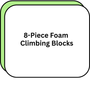 8-Piece Foam Climbing Blocks