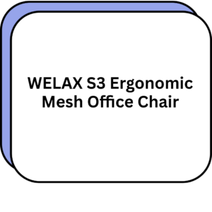 WELAX S3 Ergonomic Mesh Office Chair