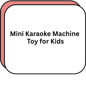 Mini Karaoke Machine Toy for Kids