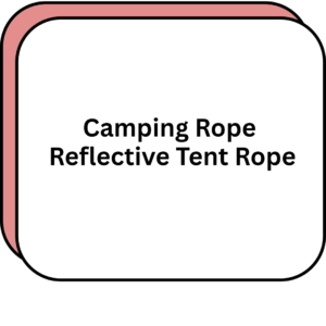 Camping Rope Reflective Tent Rope