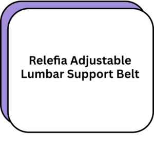 Relefia Adjustable Lumbar Support Belt