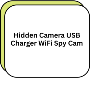 Hidden Camera USB Charger WiFi Spy Cam