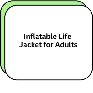 Inflatable Life Jacket for Adults