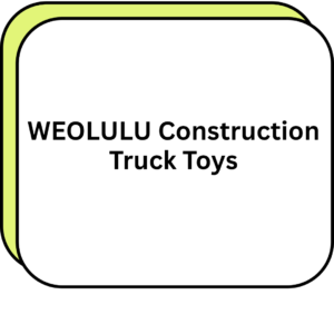WEOLULU Construction Truck Toys