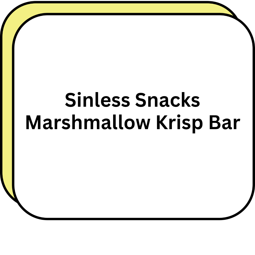 Sinless Snacks Marshmallow Krisp Bar
