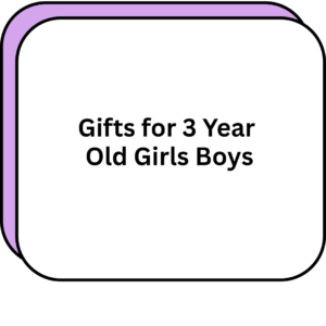 Gifts for 3 Year Old Girls Boys
