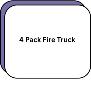 4 Pack Fire Truck