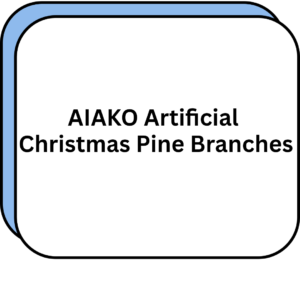 AIAKO Artificial Christmas Pine Branches