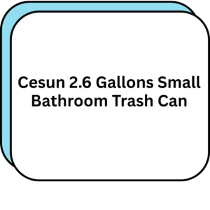 Cesun 2.6 Gallons Small Bathroom Trash Can