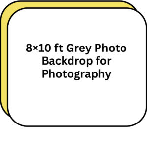 8x10 ft Grey Photo Backdrop for Photography